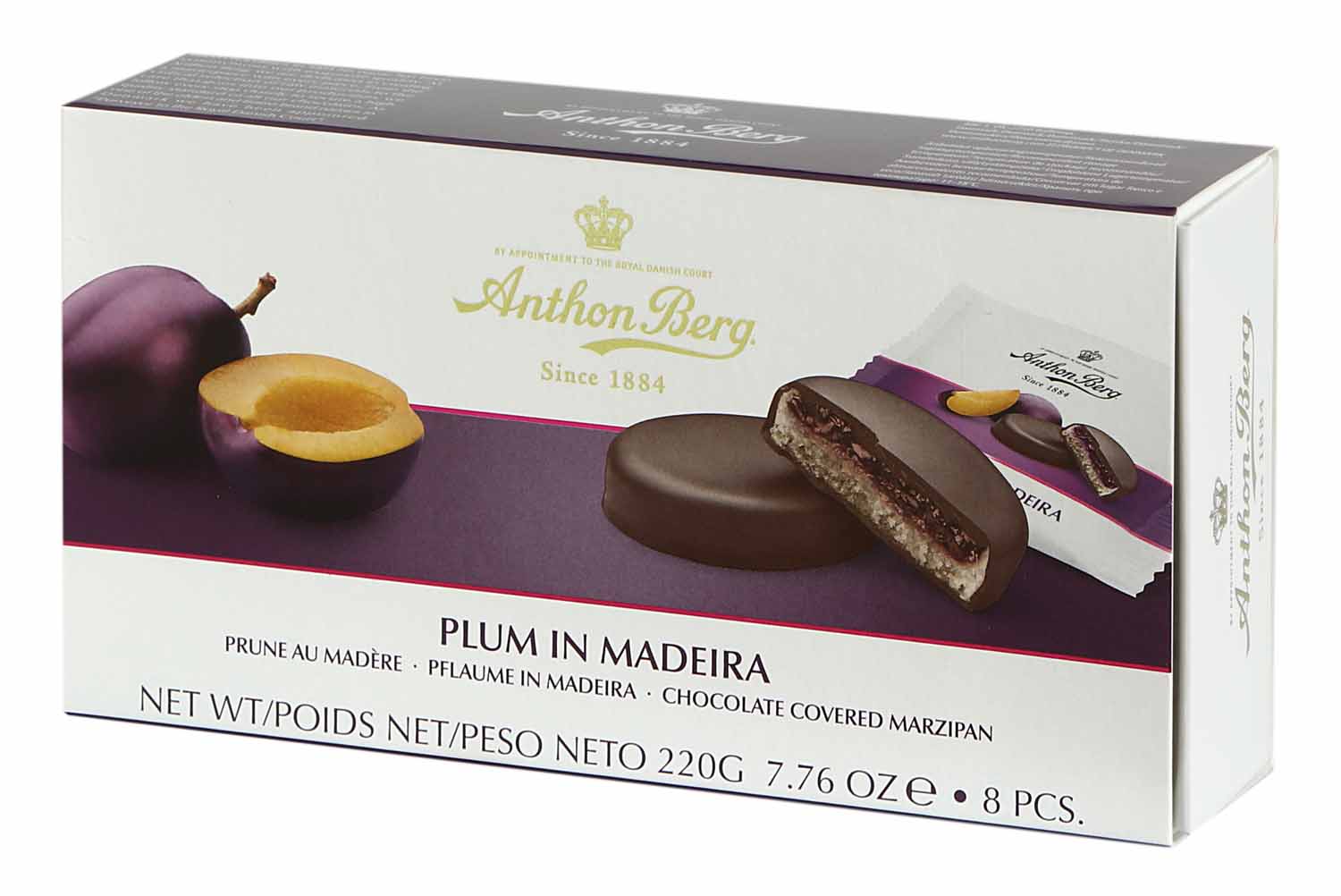 Anthon Berg Plum in Madeira 8 Pcs